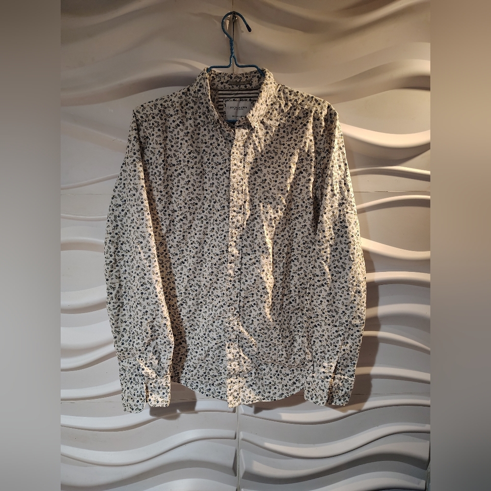 Pre-owned Denim&Flower Like New Button-Up Collar Shirt